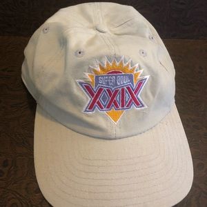 Super Bowl XXIX Cap 1995 Chargers Vs. 49ers Hat